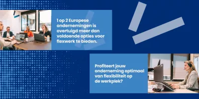 Screenshots infographic flexibiliteit op de werkplek