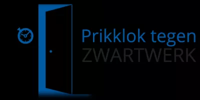 zwart werken en prikklok