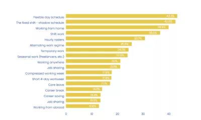 used forms of flexibility in european companies 2024