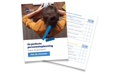 Planning personeel checklist 