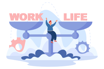 Flexibele werktijden work-life balance