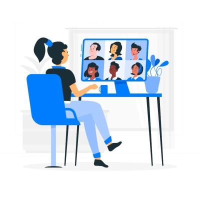 Afleiding tijdens digitale meetings