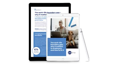 Work-life boundary gap: market research report