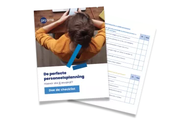 Planning personeel checklist 