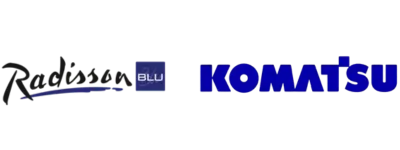 radisson blue and komatsu
