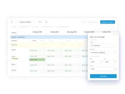 Personeelsplanning software