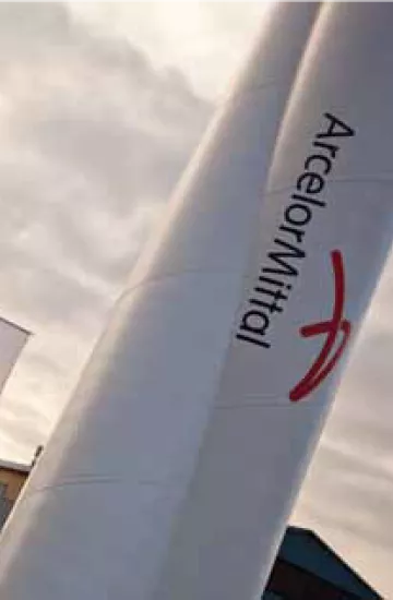 acrelor mittal flag
